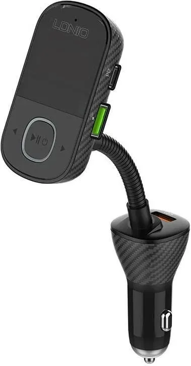 Transmetues FM për veturë Ldnio 30W Car charger bluetooth 5.0 player - 3
