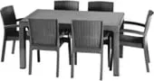 Set tavolinë bimos me 6 karrika lux - 1