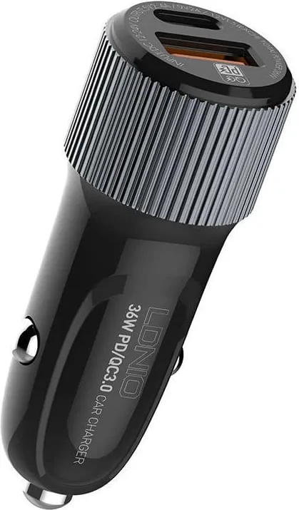 Karikues për veturë Ldnio 36W Dual USB Ports Fast Car charger - 3