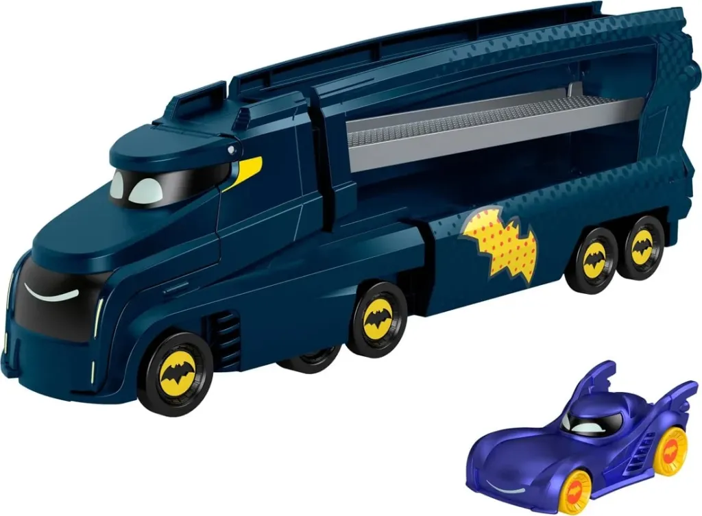 Fisher-Price DC Batwheels Bat-Big Rig Toy Car Hauler - 3