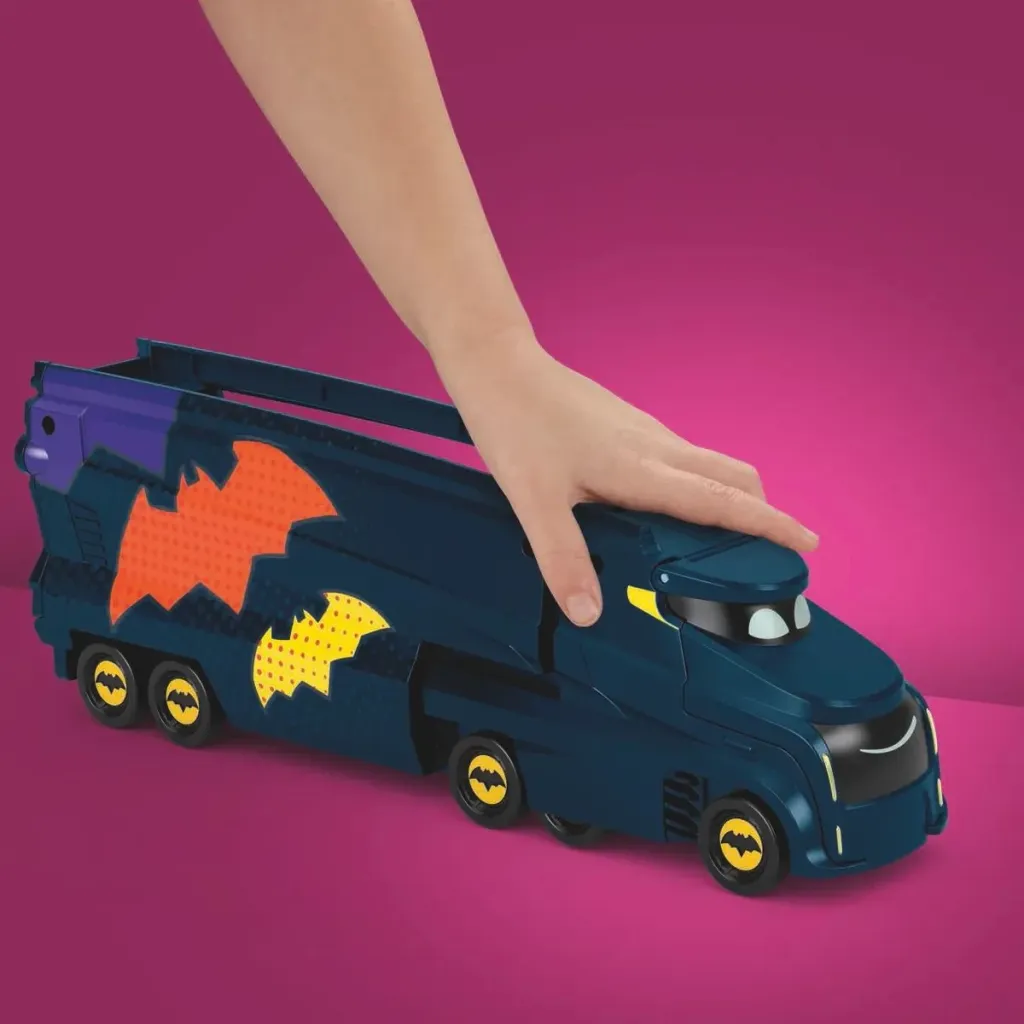 Fisher-Price DC Batwheels Bat-Big Rig Toy Car Hauler - 4