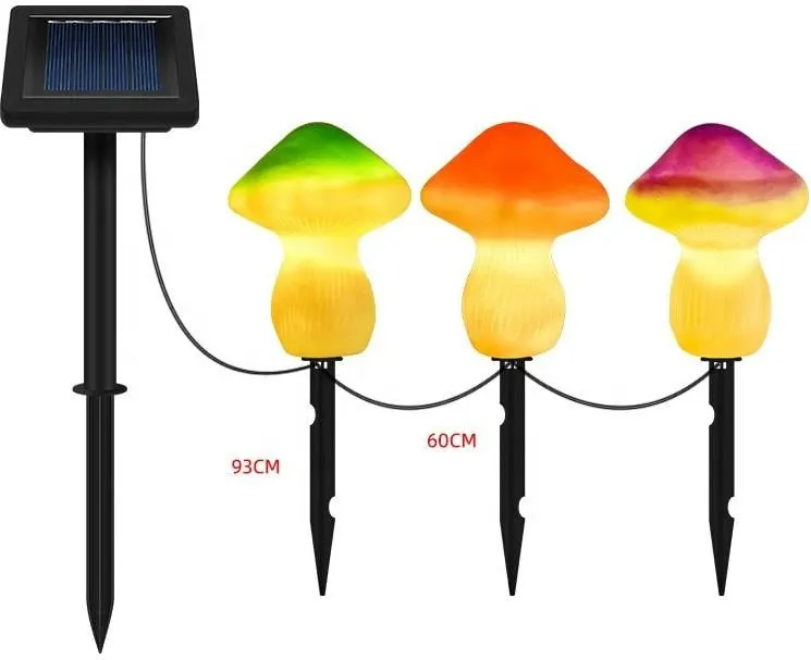 Llambë Tech Time Solar Mushroom Light - 4