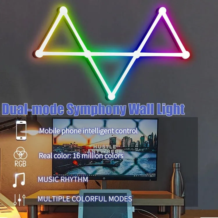Drita LED Tech Time Dual-Mode Symphony Wall Light - 4