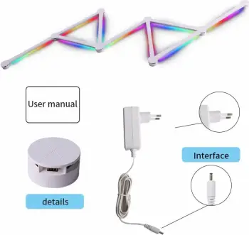 Drita LED Tech Time Dual-Mode Symphony Wall Light