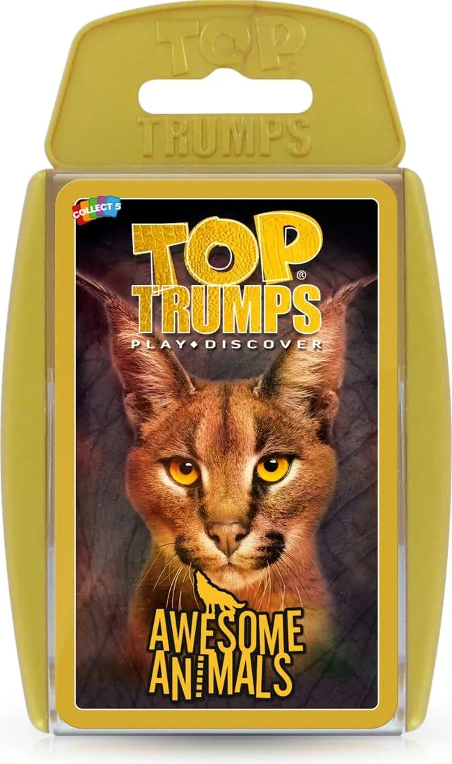 Awesome Animals Top Trumps Classics Card Game - 1