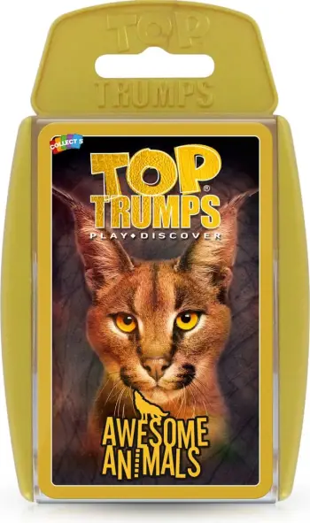 Awesome Animals Top Trumps Classics Card Game