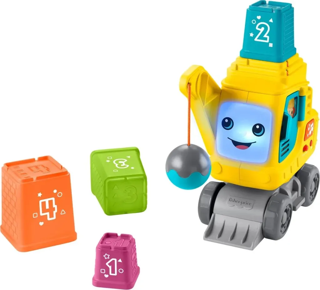 Fisher-Price Count & Stack Crane - 3