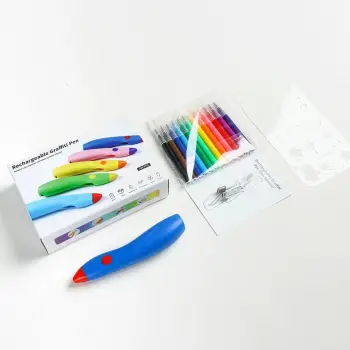 Stilolaps grafiti i rikarikueshëm Tech Time Rechargable Grafitti Pen