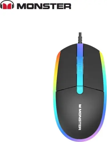 Maus MONSTER KM1 PRO 4D-MBK