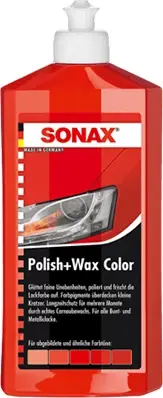 Polirues dhe wax me ngjyrë Sonax Nano Pro, 250 ml, kuqe