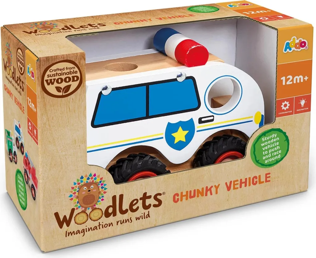Lodër për fëmijë Woodlets Chunky - 3