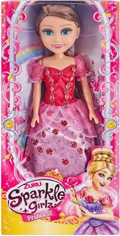 Lodër për vajza Pink Princess Doll from the Zuru Sparkle Girlz