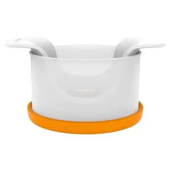 Ndarëse molle Fiskars, me enë, bardhë/portokalli