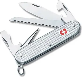 Thikë xhepi, Victorinox e brinjezuar ALOX, silver