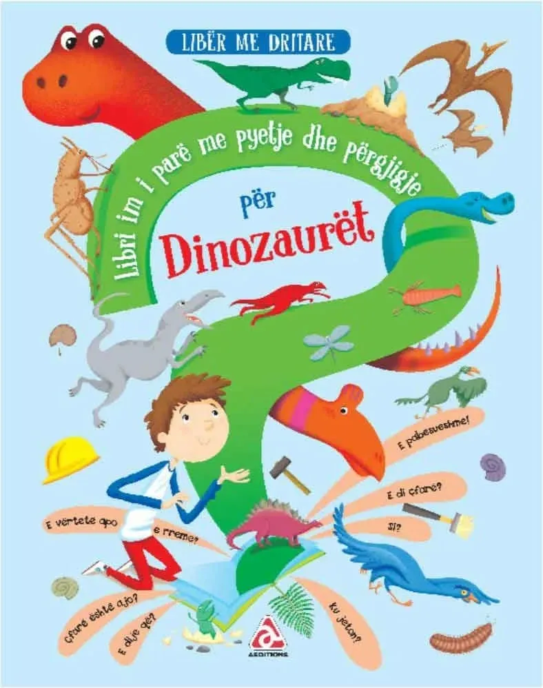 Libri Im I Pare Me Pyetje Dhe Pergjigje Per Dinozauret - 1