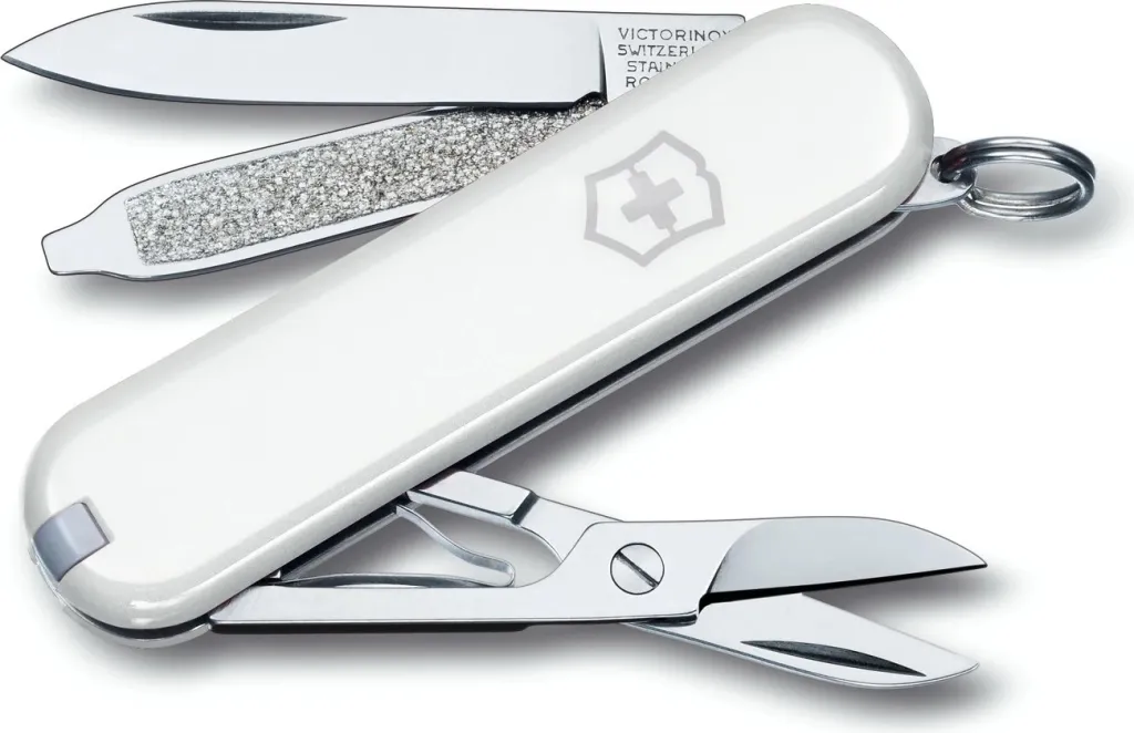Thikë xhepi Victorinox CLASSIC SD, e bardhë - 1