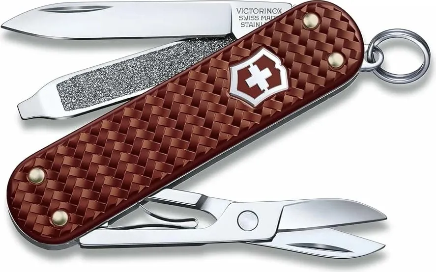 Brisk klasik 58mm Victorinox, ngjyrë kafe - 1