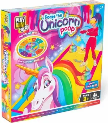 Play & Win Dodge The Unicorn Poop