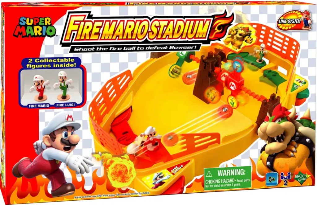 Super Mario - Fire Mario Stadium Playset - 1