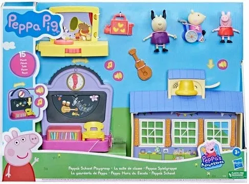 Peppa Pig's Adventures School Playgroup Playset - 2
