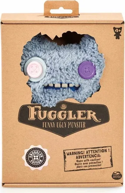 Fuggler - Blue Indecisive Monster - Funny Ugly Monster Soft Toy - 2