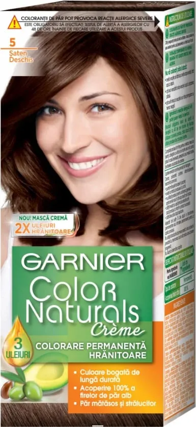 Ngjyrë për flokë Garnier 5 - Kafe e hapur - 1