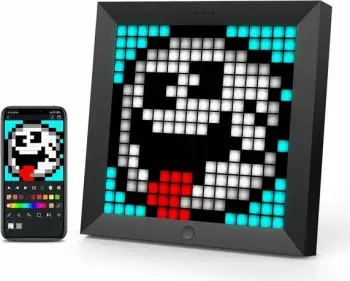 Kornizë Ekrani Divoom Pixoo DIY Pixel Art LED Display Frame