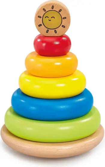 Early Learning Centre Wooden Stacking Rings