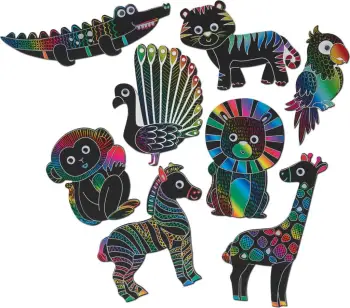 Early Learning Centre Scratch Art Magnets