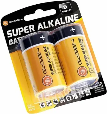 Bateri GoGEN Super Alkaline C, Alkaline Battery