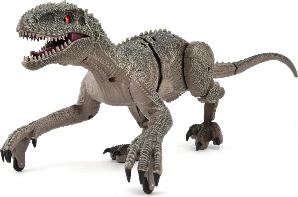 RC Roaring Raptor Grey Remote Control Dinosaur - 1