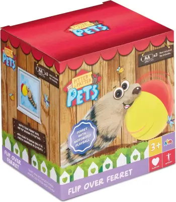 Pitter Patter Pets Flip Over Ferret Electronic Pet