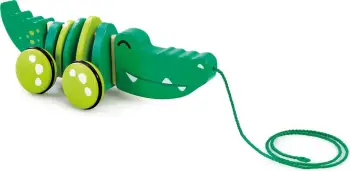 Early Learning Centre Wooden Pull Along Crocodile