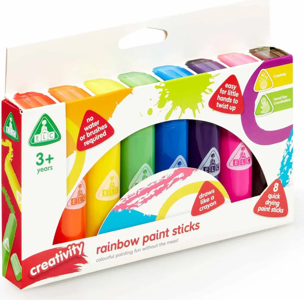 Early Learning Centre Rainbow Paint Sticks - 2