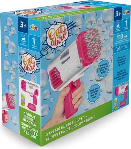 Out and About Xtreme Bubble Blaster (Pink) - 3