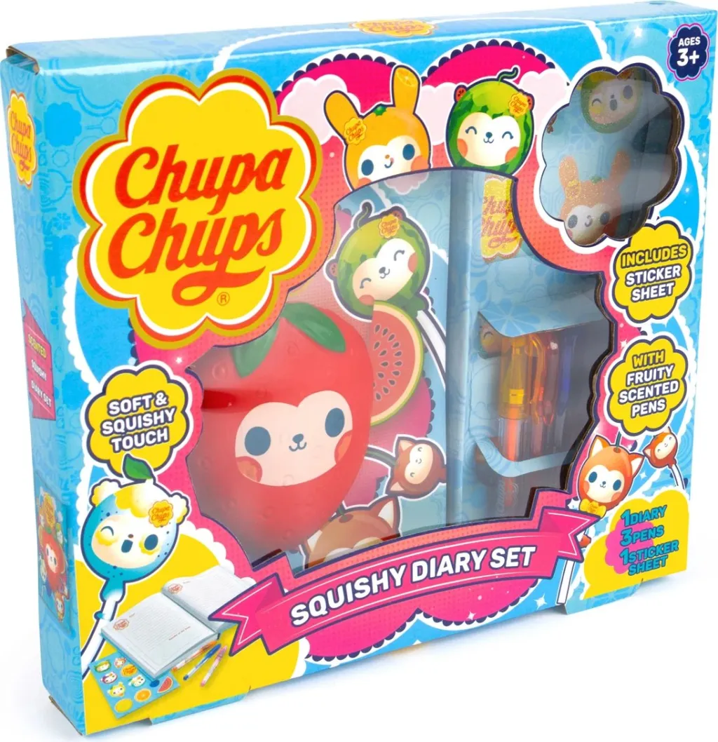 Chupa Chups Squishy Diary Set - 1