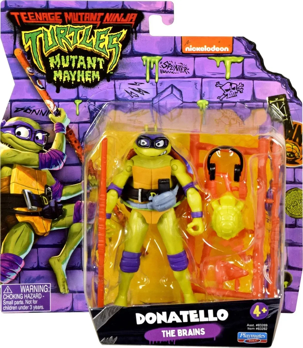 Teenage Mutant Ninja Turtles Mutant Mayhem - Donatello Figure - 2