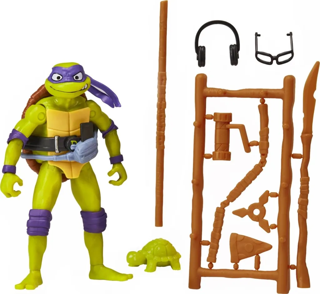 Teenage Mutant Ninja Turtles Mutant Mayhem - Donatello Figure - 3