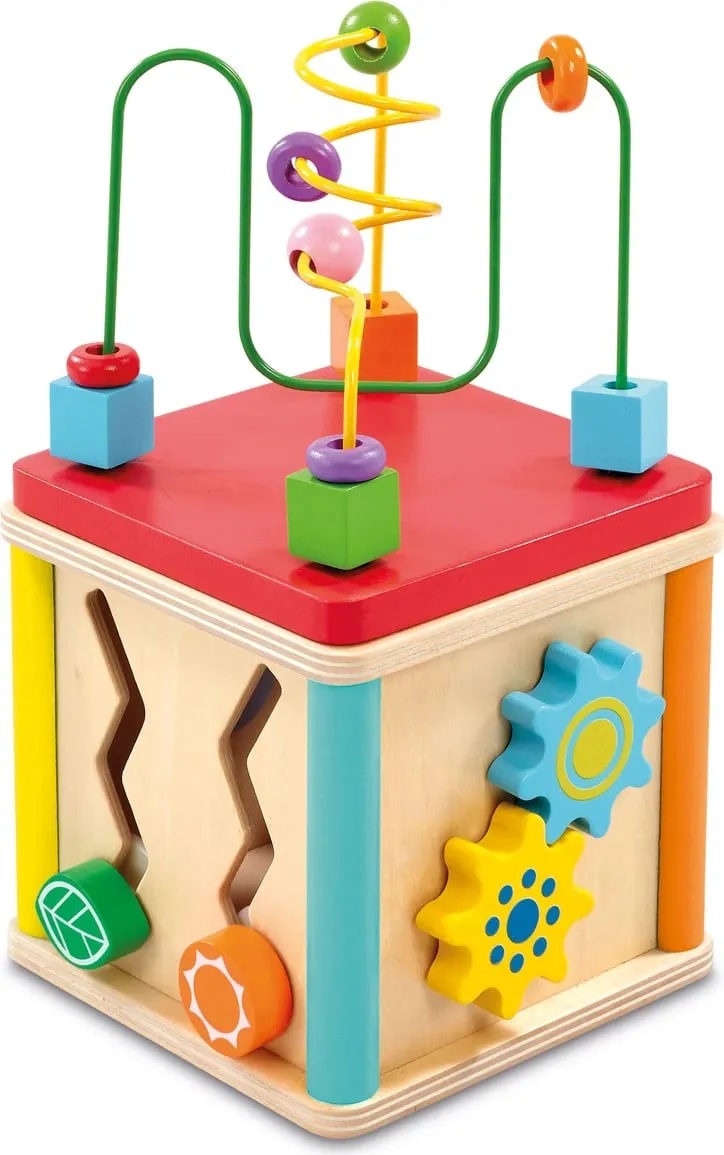 Woodlets 5-in-1 Activity Cube - 1