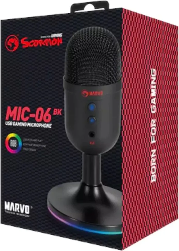 Mikrofon MARVO MIC-06 BK Wired - 1