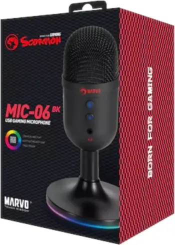 Mikrofon MARVO MIC-06 BK Wired