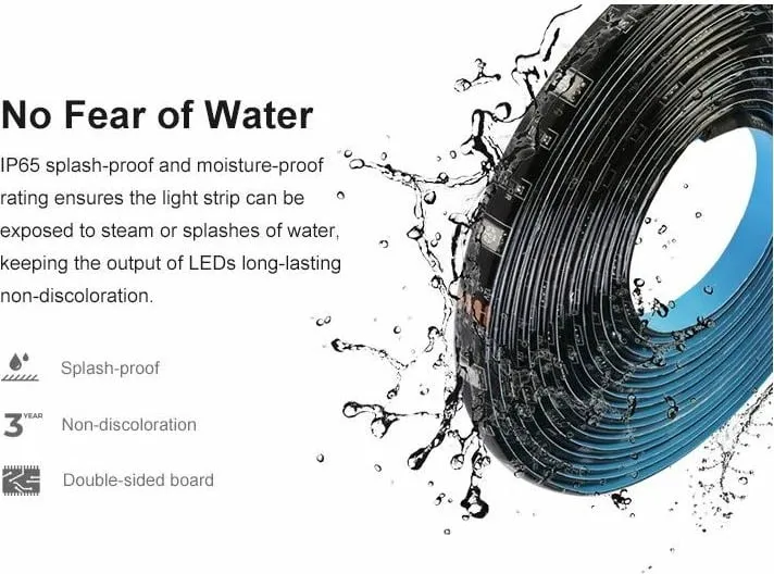 Shirit inteligjent LED Sonoff 5050RGB-5M - 3