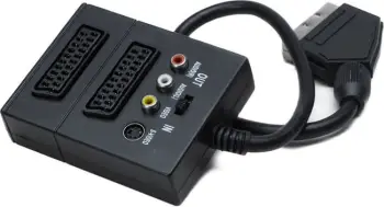 Kabllo GoGEN Cable SCART/2x SCART + S-Video,