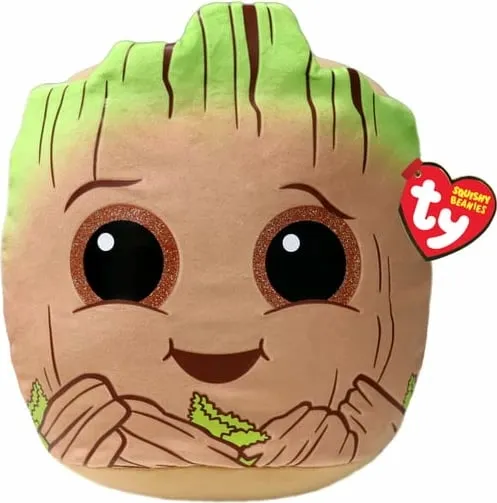 Lodër e butë Ty Squishy Beanies Groot 25cm Soft Toy - 1