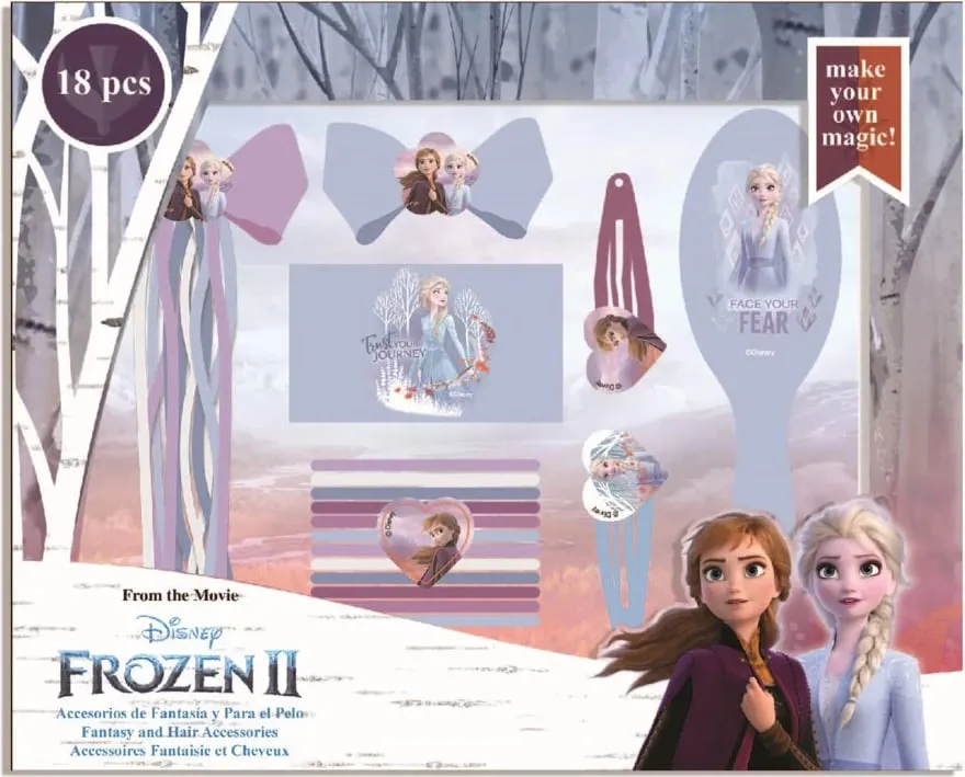 Set aksesor për flokë Disney Frozen 2 - 1