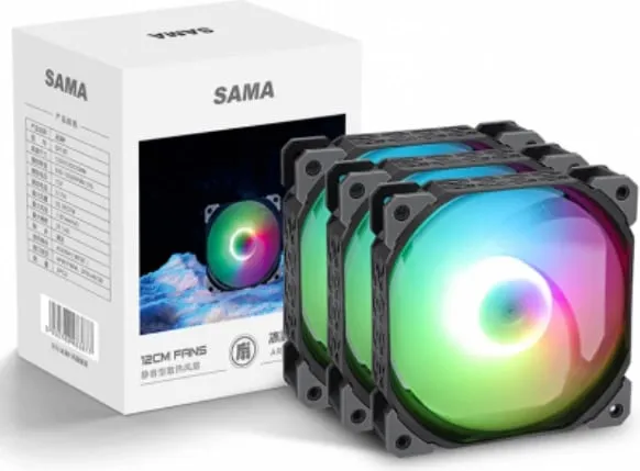 Ftohës Sama Silent Fan Set SF130 ARGB - 1