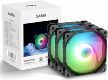 Ftohës Sama Silent Fan Set SF130 ARGB