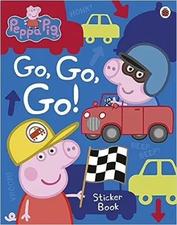 Peppa Pig Go Go Go Sticker Book - Peppa Pig