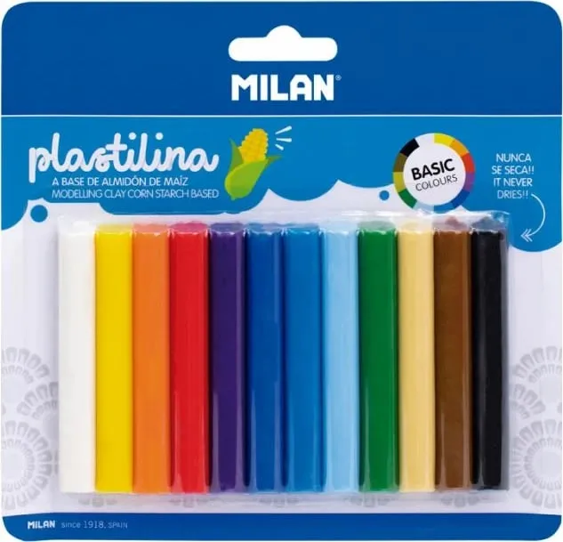 MILAN PLASTELINA 140GR 1/12 914712 - 1