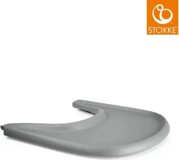 Tabakë për karrige të lartë Stokke® tray – storm grey